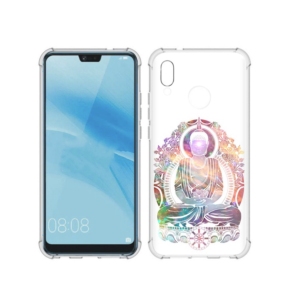 

Чехол MyPads Tocco для Huawei P20 Lite умный мужчина абстракция (PT130405.51.651), Прозрачный, Tocco