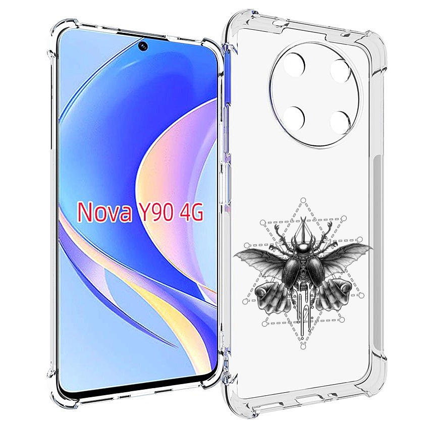 

Чехол MyPads скарабей для Huawei Nova Y90 (CTR-LX1) / Enjoy 50 Pro, Tocco