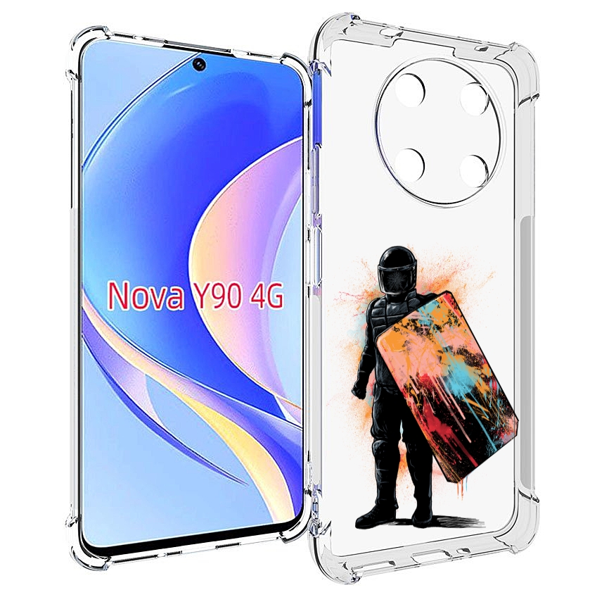 

Чехол MyPads солдат с красочным щитом для Huawei Nova Y90 (CTR-LX1) / Enjoy 50 Pro, Tocco