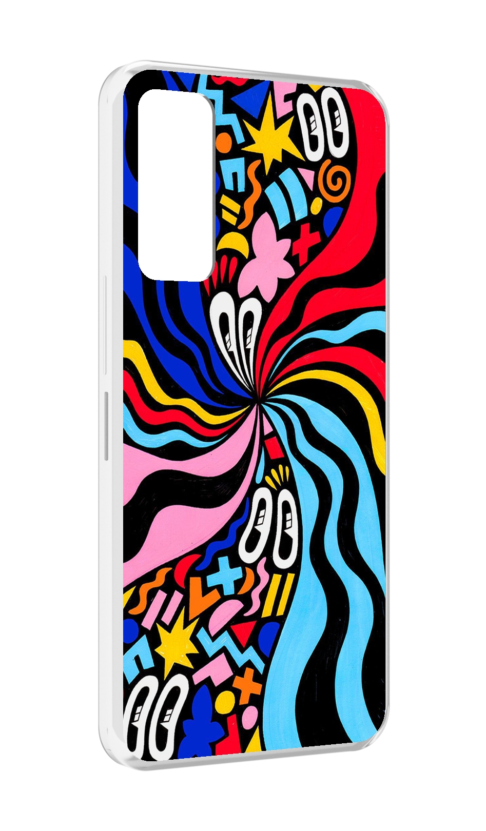 

Чехол MyPads волнистая-абстракция для TCL 30 / TCL 30 5G / TCL 30+ plus, Прозрачный, Tocco