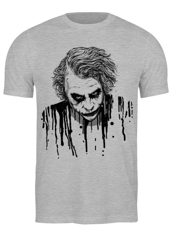 

Футболка мужская Printio Джокер серая M, Джокер