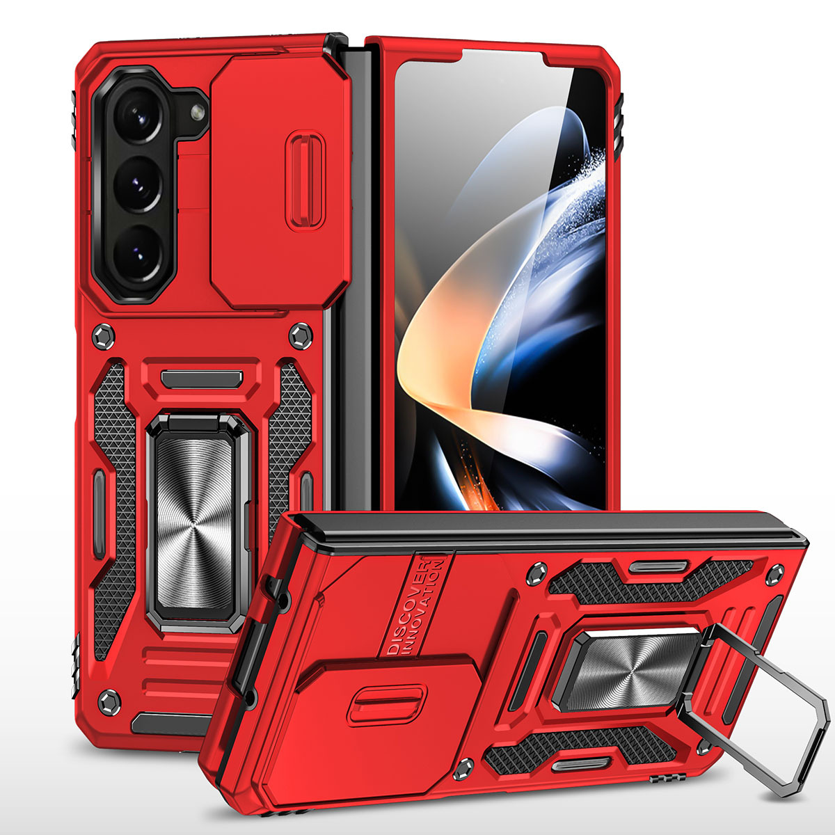 

Чехол Safe Case для Samsung Galaxy Z Fold 5, красный, Safe Case
