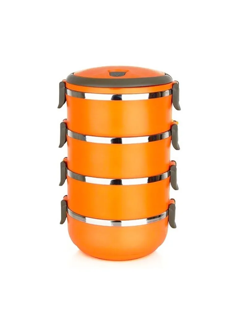 

Термоконтейнер SABAUN TERMO-BOX4-ORANGE 4 шт оранжевый, 77405796