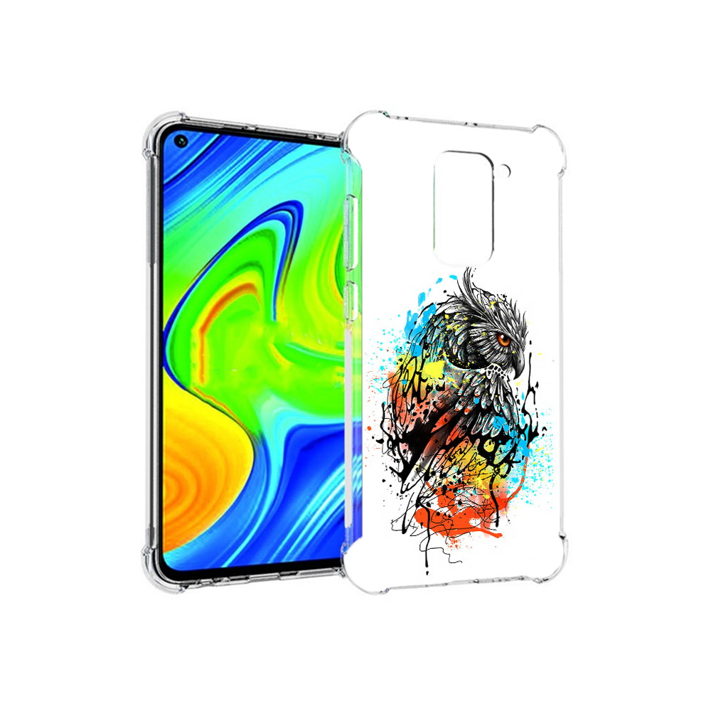 Чехол MyPads Tocco для Xiaomi Redmi Note 9 Творческая сова (PT150805.258.170)