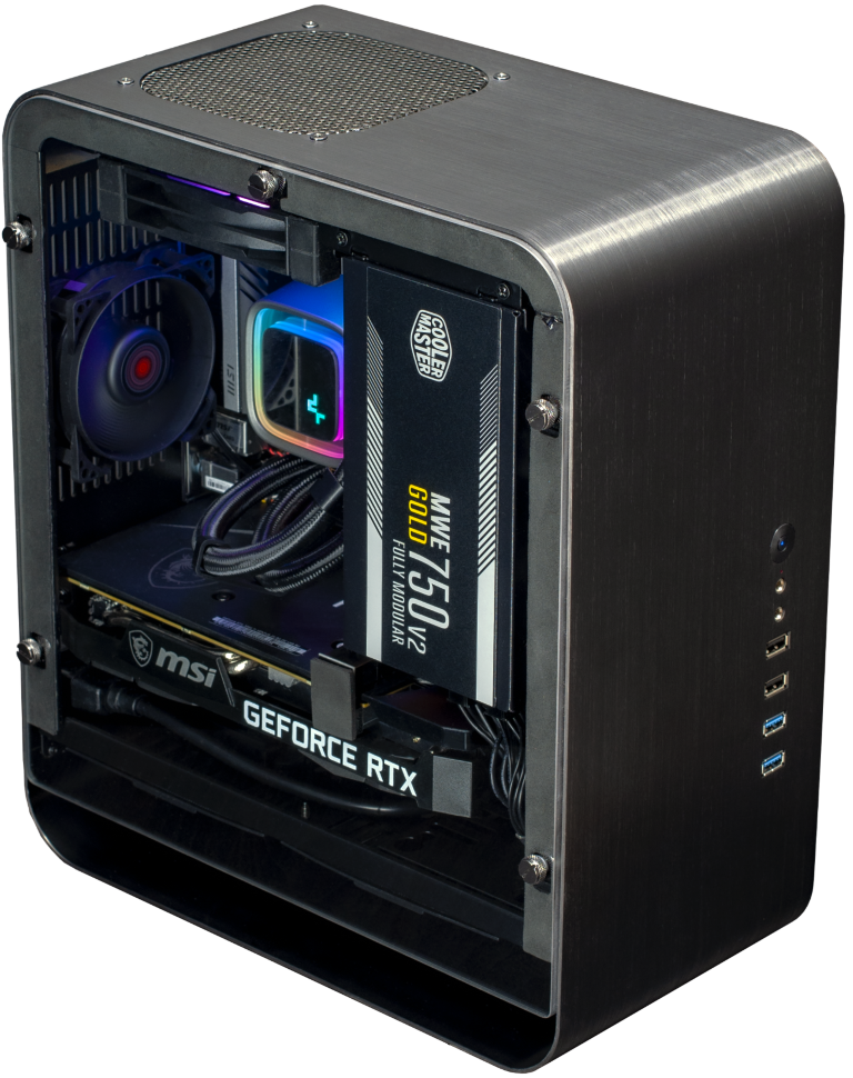 Настольный компьютер Sistema черный (iHome-4.7BH2-m-W11P)