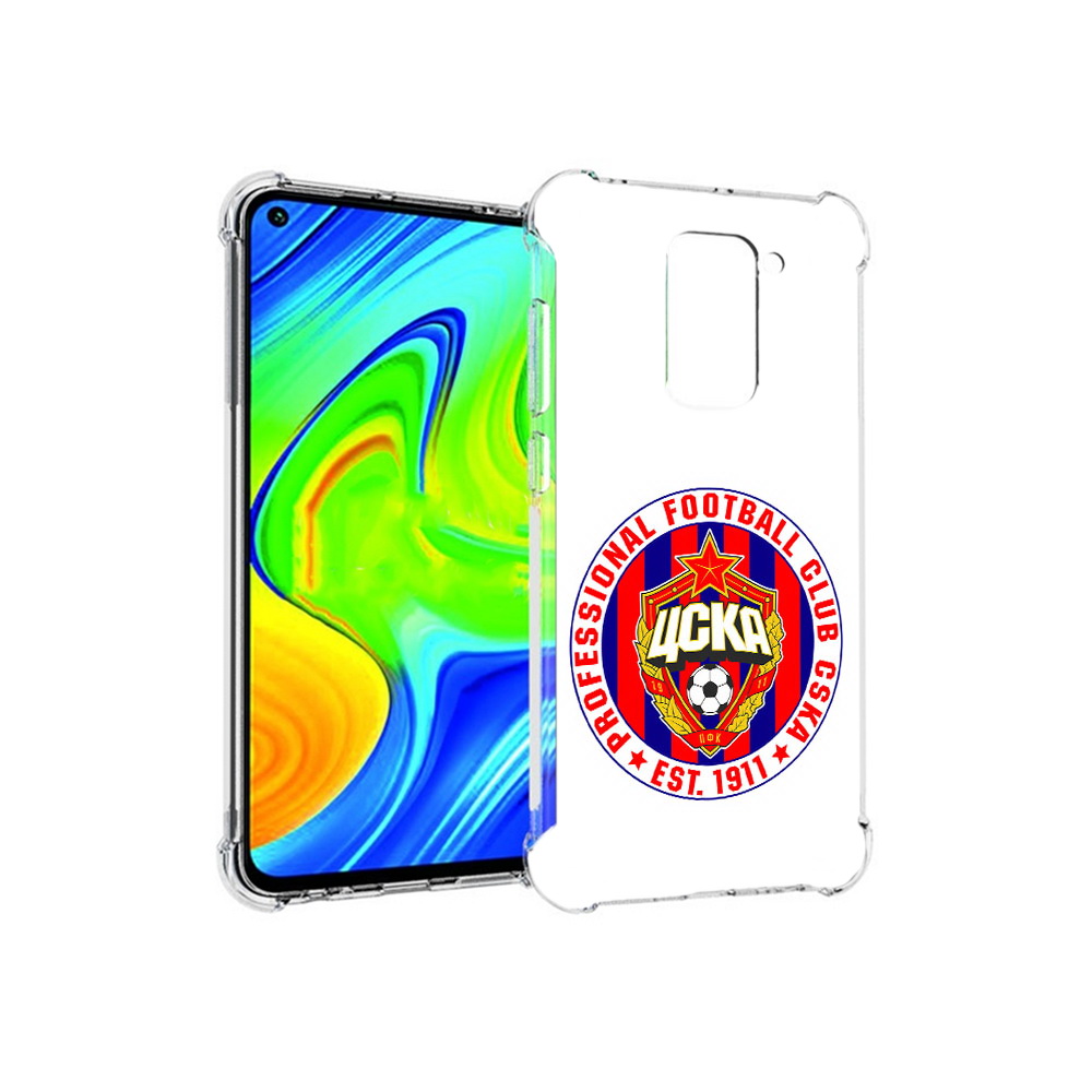 Чехол MyPads Tocco для Xiaomi Redmi Note 9 ФК ЦСК логотип (PT150805.258.178)