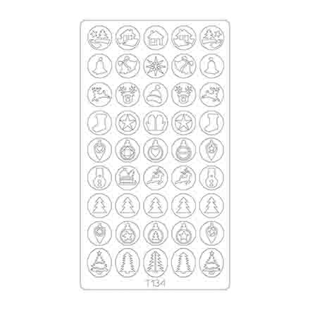 

Набор, Freedecor, Трафареты Deep Design T134, 3 шт.