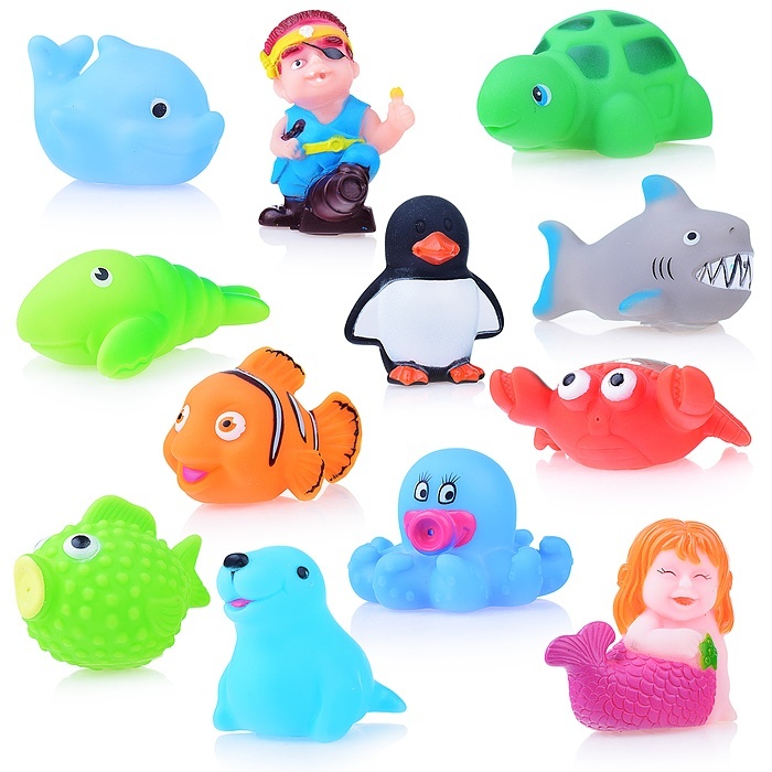

Oubaoloon 12 шт, резиновые, в сетке, Разноцветный, 12 шт, резиновые, в сетке