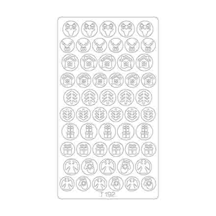 

Набор, Freedecor, Трафареты Deep Design T192, 3 шт.