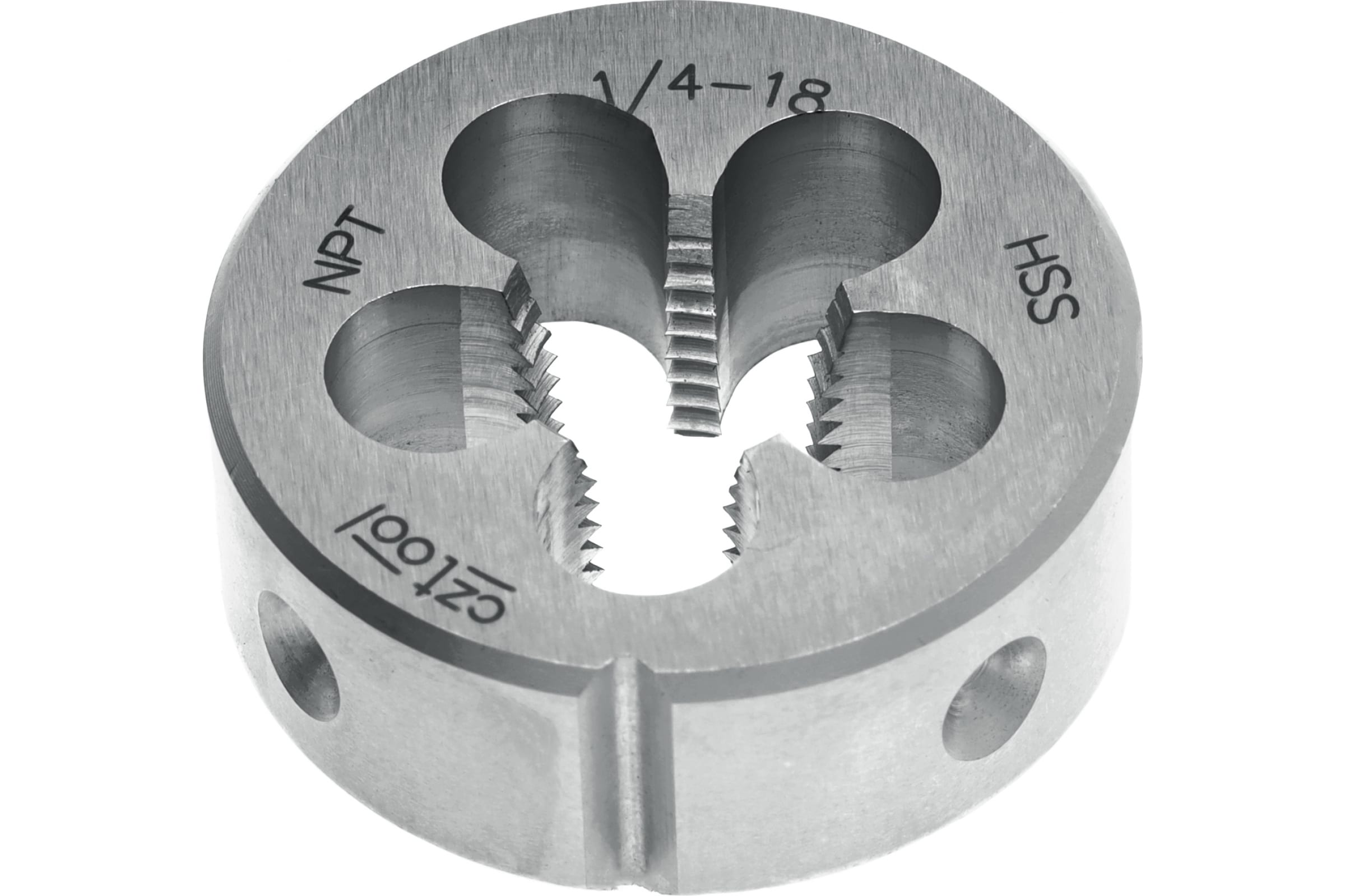 

Bucovice Tools Плашка коническая NPT 1/4" -18 HSS 38x14мм 430140