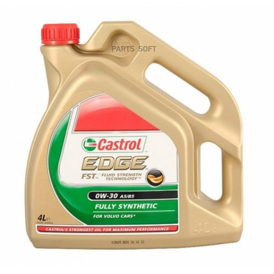 

Моторное масло Castrol синтетическое EDGE A5 B5 0W 30 4л