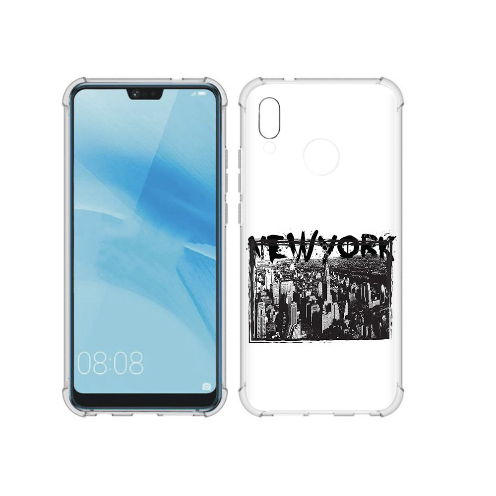 

Чехол MyPads Tocco для Huawei P20 Lite че (PT130405.51.671), Прозрачный, Tocco