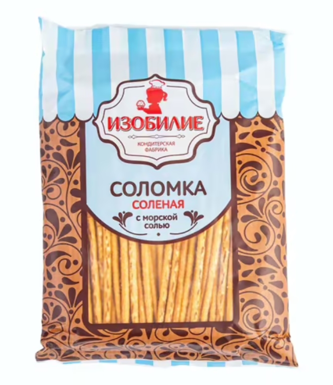 

Соломка Изобилие соленая 300 г