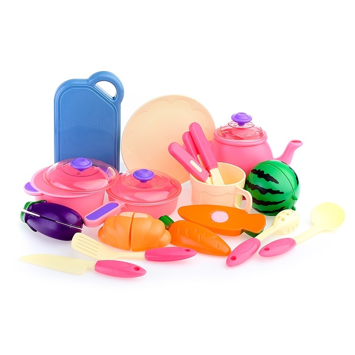 

Oubaoloon 15 предметов, с продуктами на липучке, в сетке, 15 предметов, с продуктами на липучке, в сетке