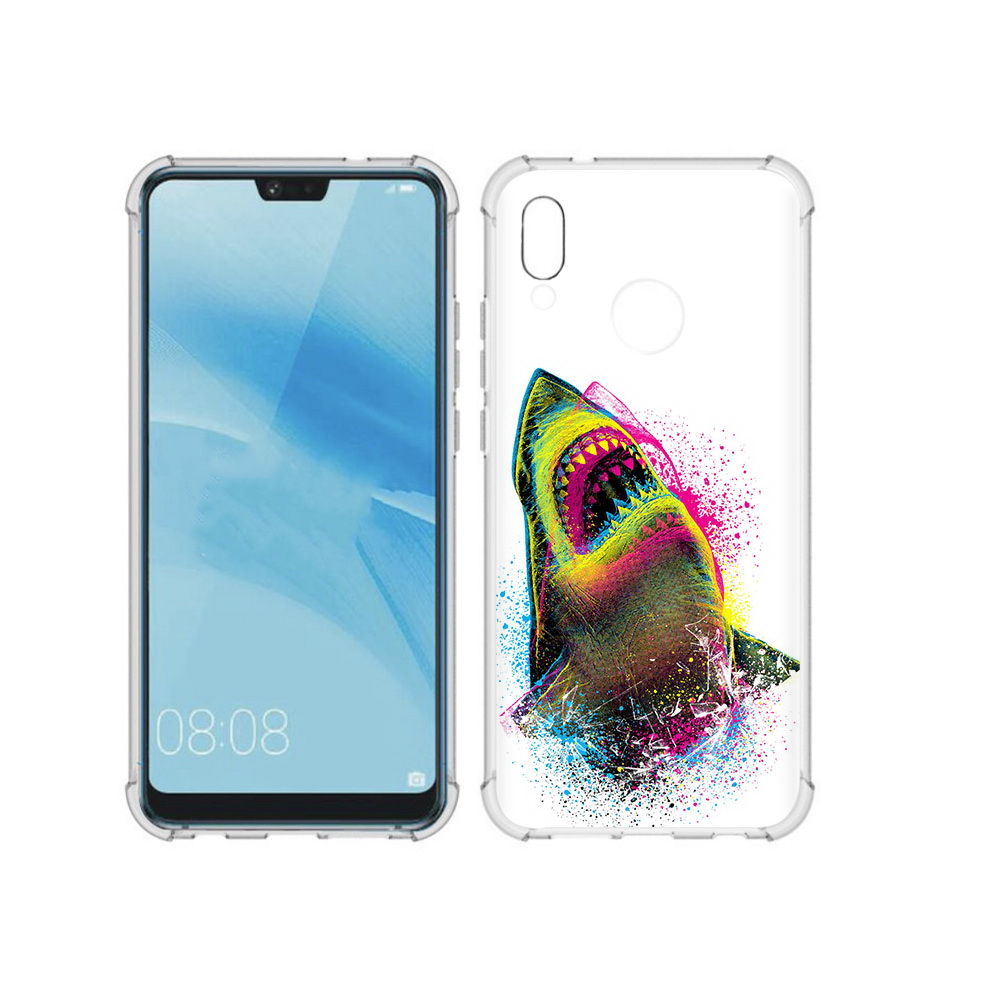 Чехол MyPads Tocco для Huawei P20 Lite челюсти-2 (PT130405.51.674)