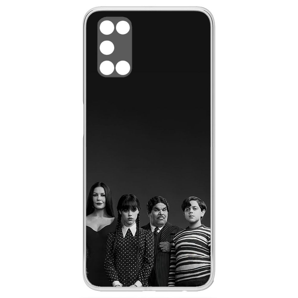 

Чехол-накладка Krutoff Clear Case Уэнсдей Аддамс - Семейка Аддамс для Oppo A52