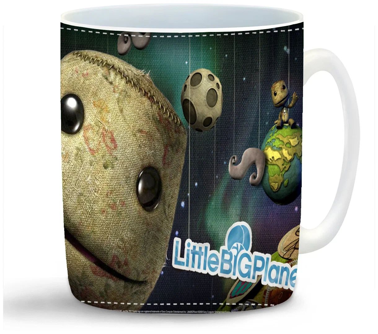 

Кружка CoolPodarok Little Big Planet Планеты Звёзды