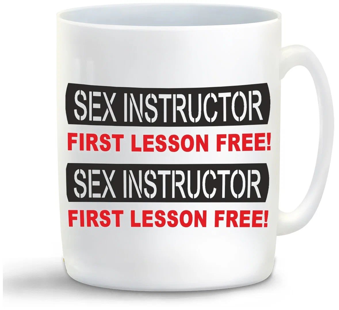 фото Кружка coolpodarok sex instructor first lesson free