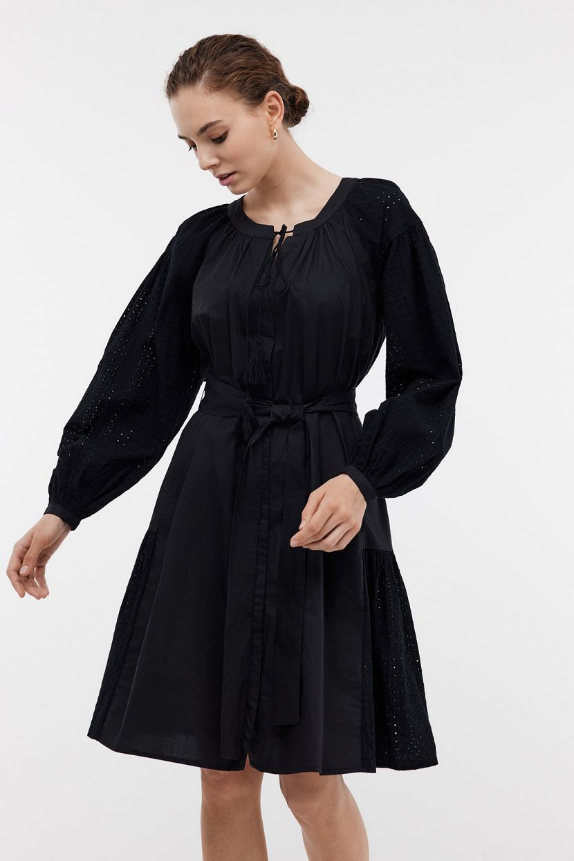 Платье женское Baon B4524033 черное XS