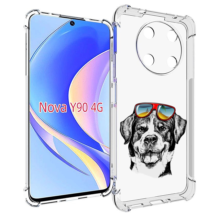 

Чехол MyPads счастливая собака для Huawei Nova Y90 (CTR-LX1) / Enjoy 50 Pro, Tocco