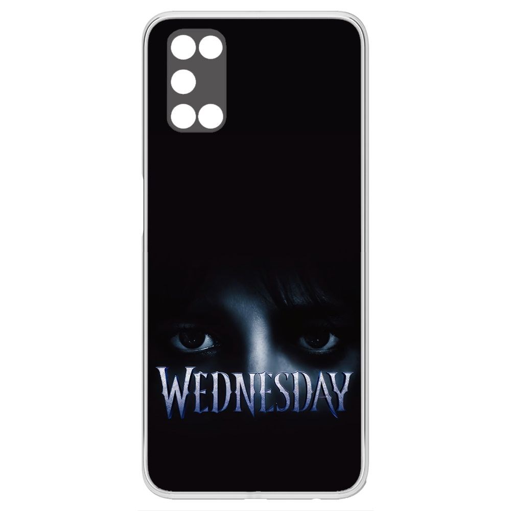 

Чехол-накладка Krutoff Clear Case Уэнсдей Аддамс - Логотип для Oppo A92