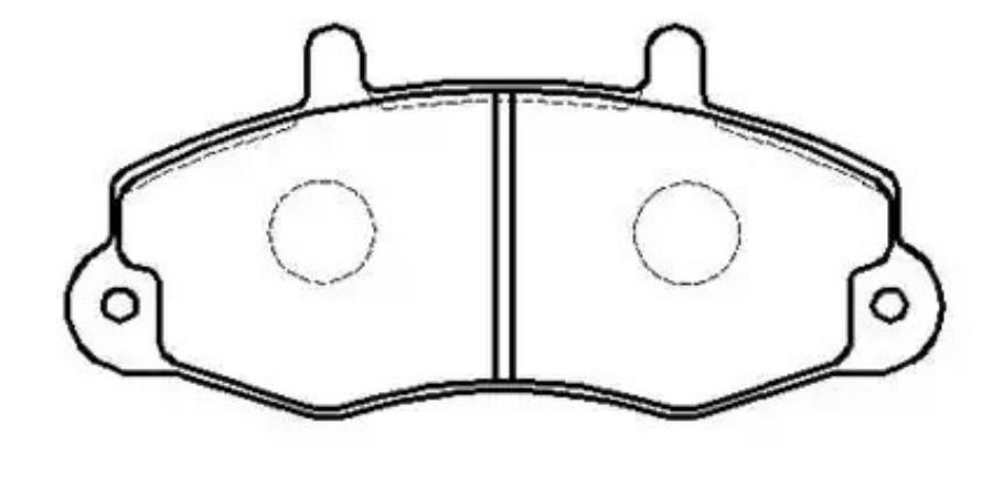 

Колодки тормозные дисковые FORD: Transit 2.5 HSB HP9426