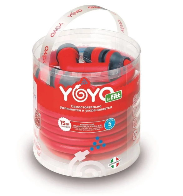 фото Шланг для полива fitt yoyo 15 м