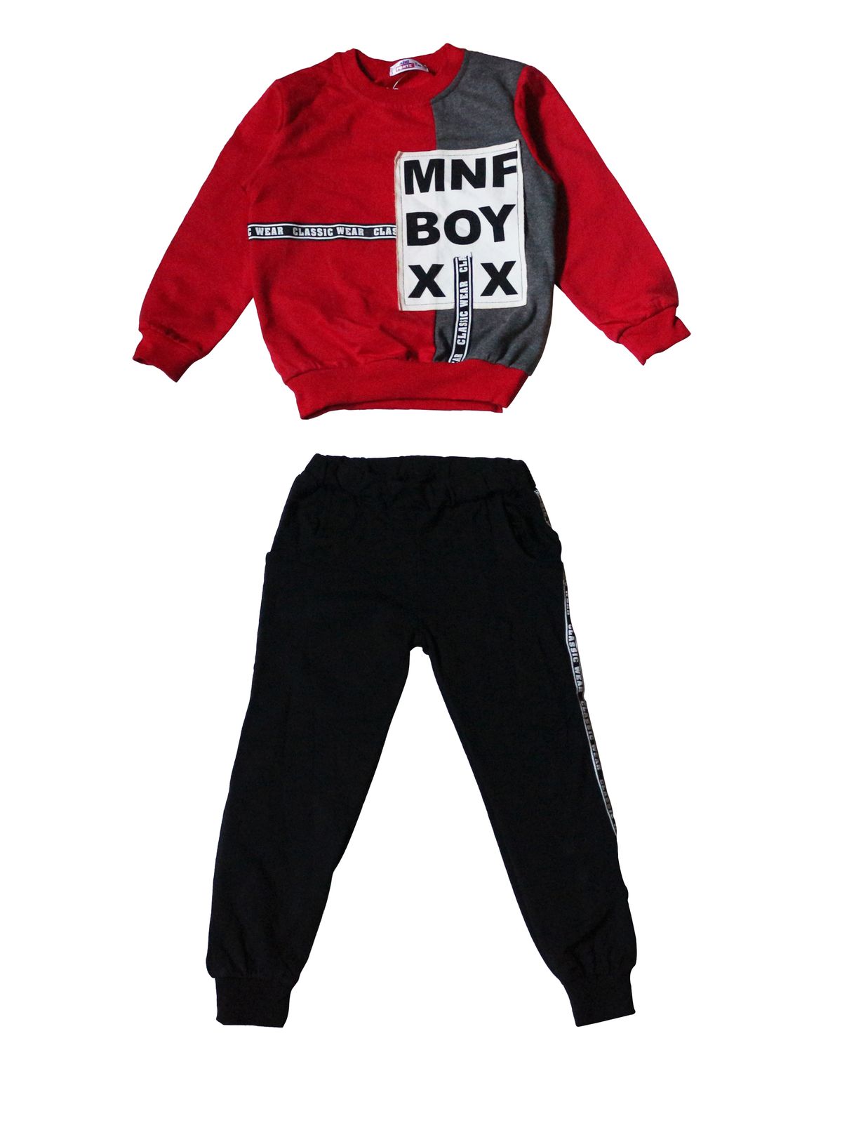 

Комплект для мальчиков MINIFONTE цв. красный р.116, 4503-01
