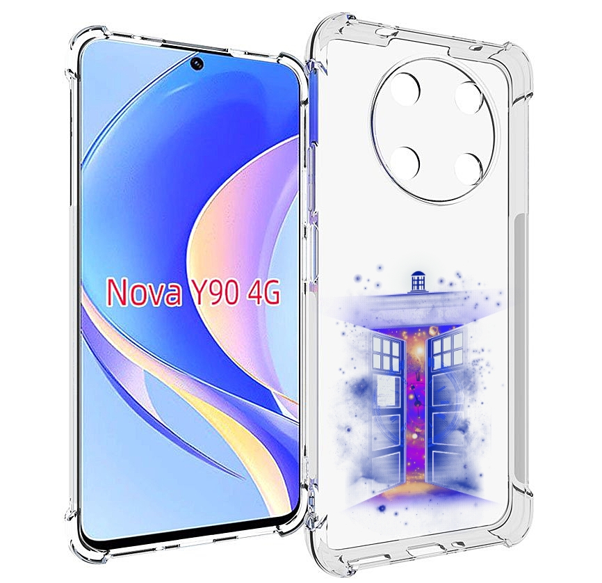 

Чехол MyPads фиолетовый уголок абстракция для Huawei Nova Y90 (CTR-LX1) / Enjoy 50 Pro, Tocco