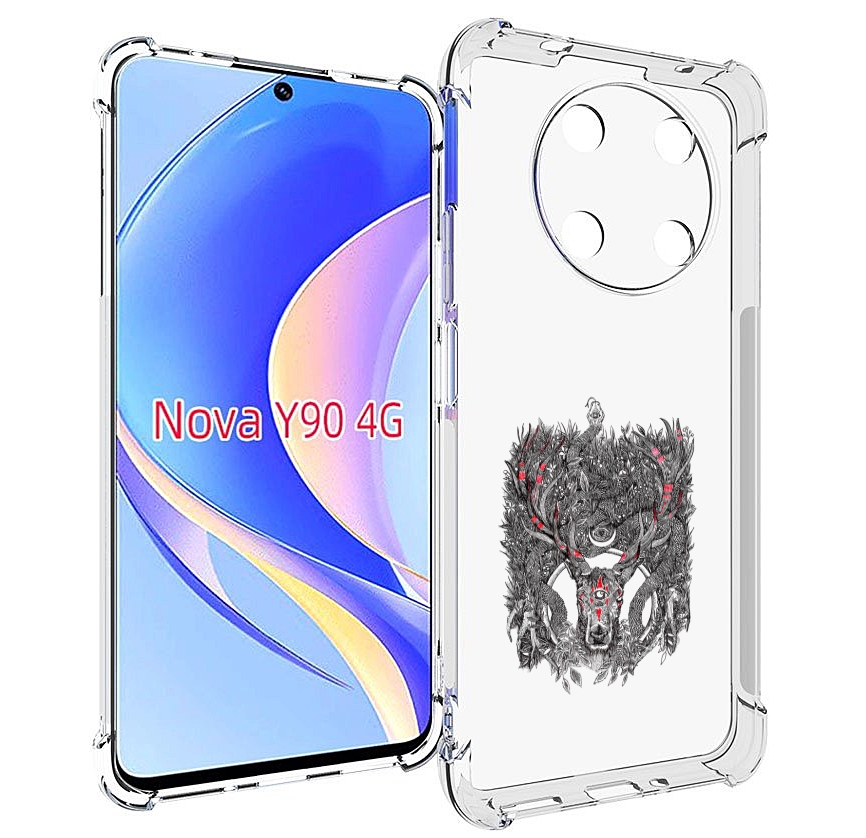

Чехол MyPads Дизайнерские_676 для Huawei Nova Y90 (CTR-LX1) / Enjoy 50 Pro, Tocco