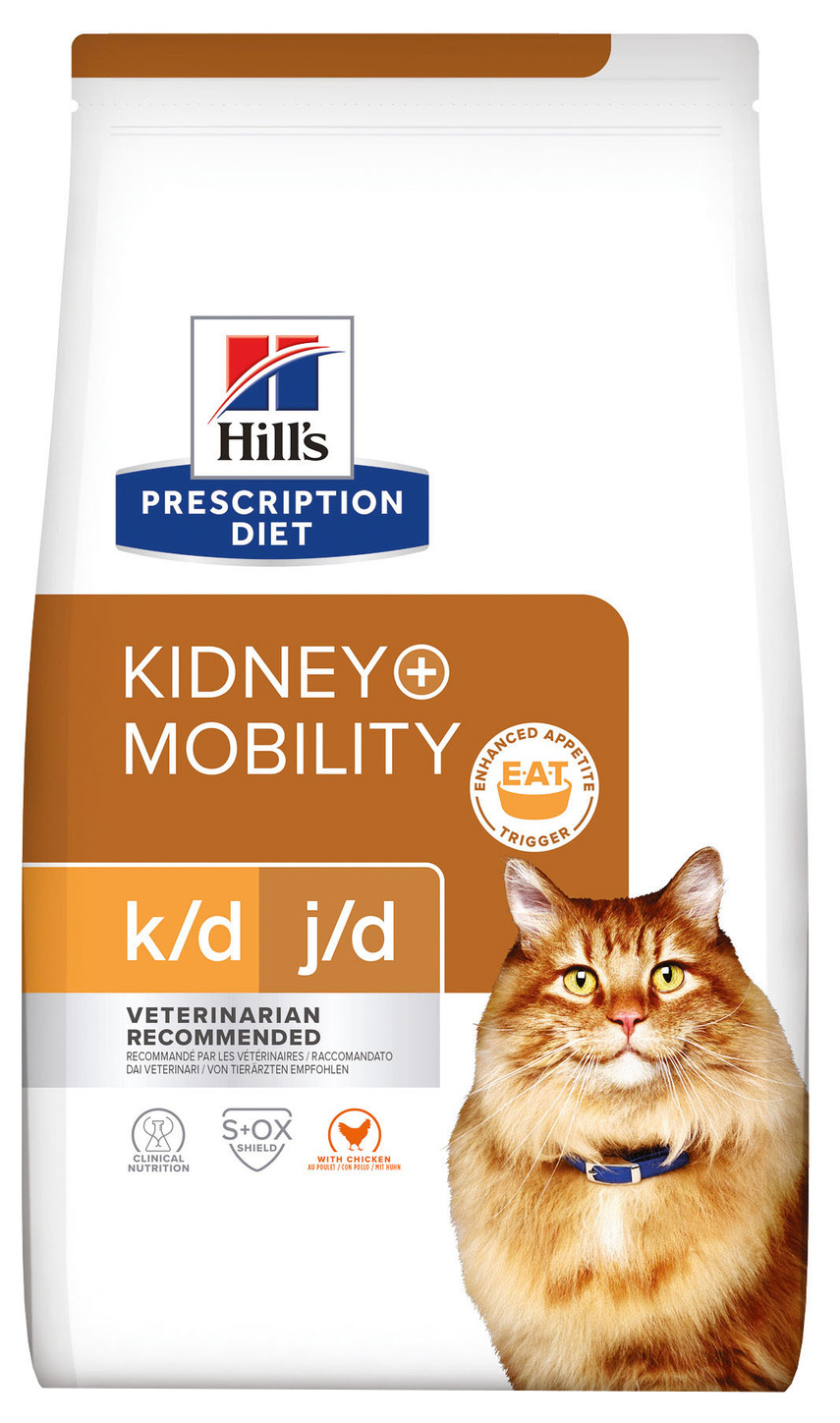 фото Сухой корм для кошек hill's mobility kidney, диетический, при заболеваниях почек , 1,5 кг