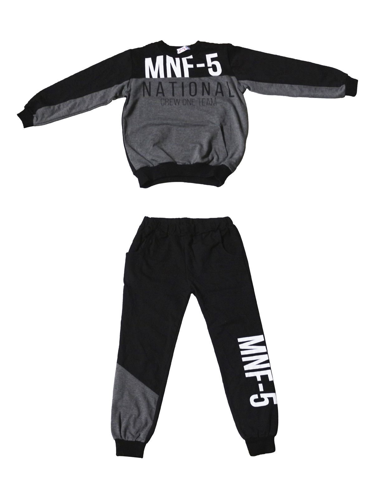 

Комплект для мальчиков MINIFONTE цв. серый р.116, 4508-01