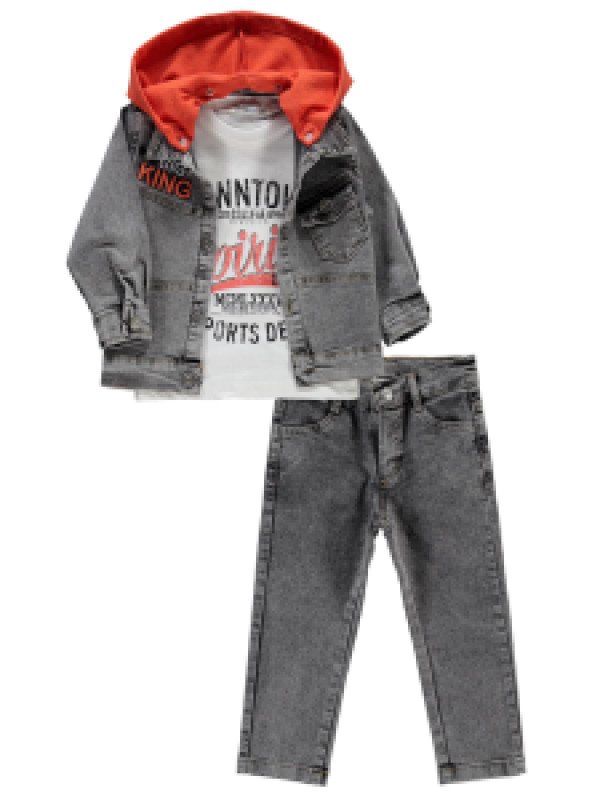 

Костюм тройка Civil 171685302K21, 4-5 лет, черный (доставка из-за рубежа)