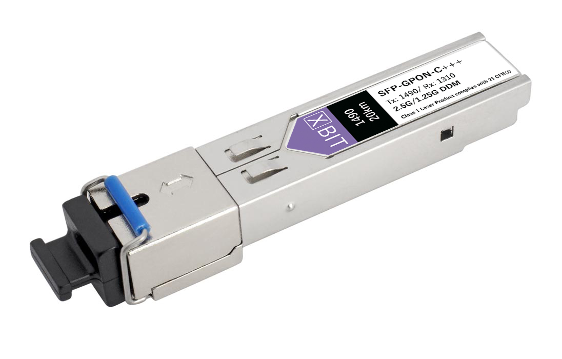 

Модуль XBIT SFP-GPON-C+++ (S2.5-1GGPC+++), Серебристый, SFP-GPON-C+++