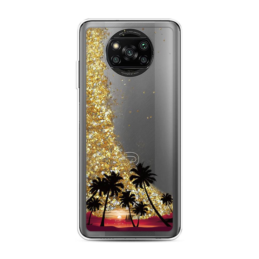 

Чехол Awog на Poco X3/X3 Pro "Закат и пальмы", 310690-1