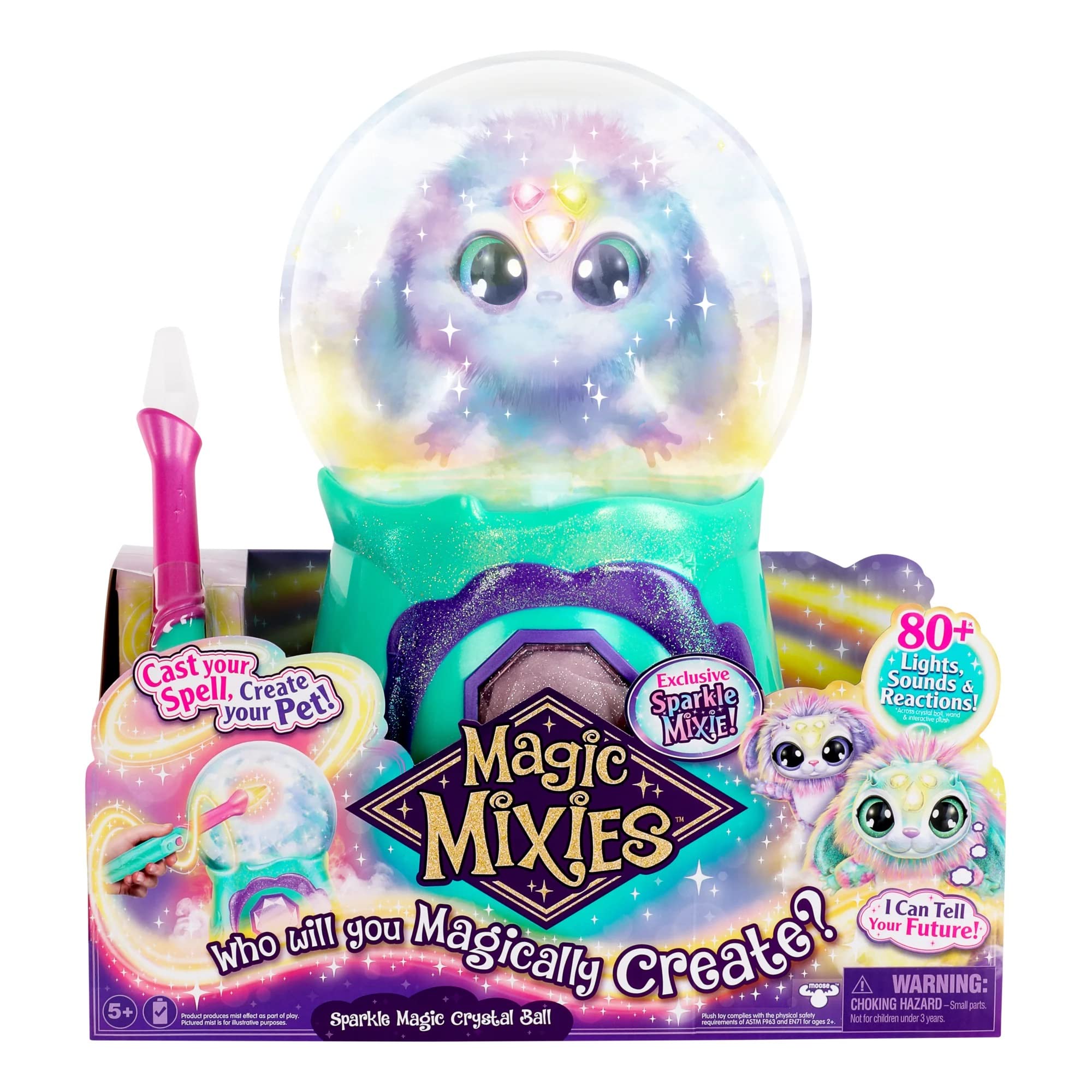 

Интерактивный волшебный шар Magic Mixies Crystal Ball, голубой, Magic Mixies Toy