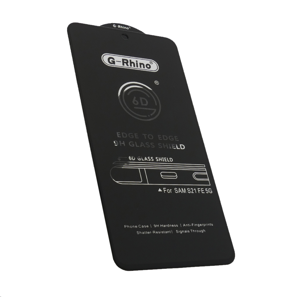 

Защитное стекло G-Rhino 6D Samsung S21 FE, черный