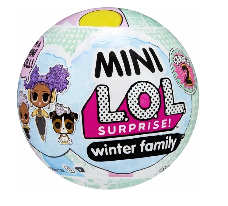 

Кукла LOL Surprise! Mini Winter Family 583943 / лол Мини зимняя семья 2 серия