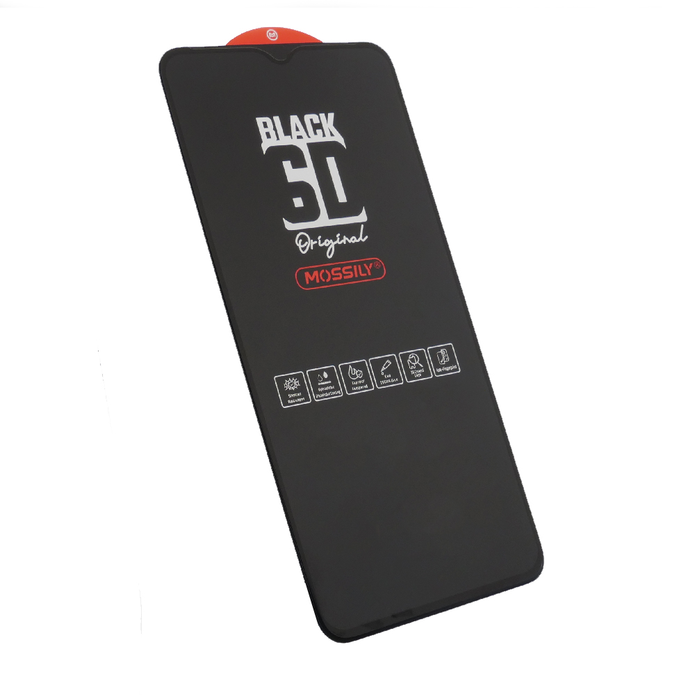 

Защитное стекло 9H Black для Itel A60/A60S/P40, черное т/у