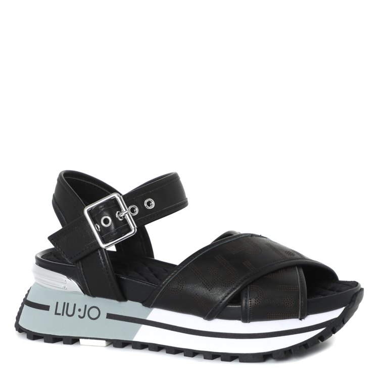 

Сандалии женские Liu Jo BA2151 черные 37 EU, Черный, BA2151