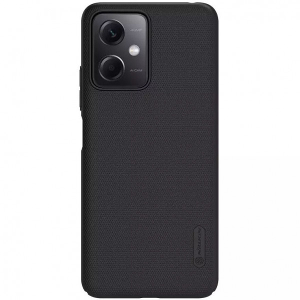 

Матовый чехол Nillkin Super Frosted Shield для Xiaomi Redmi Note 12 5G, черный, Super Frosted Shield