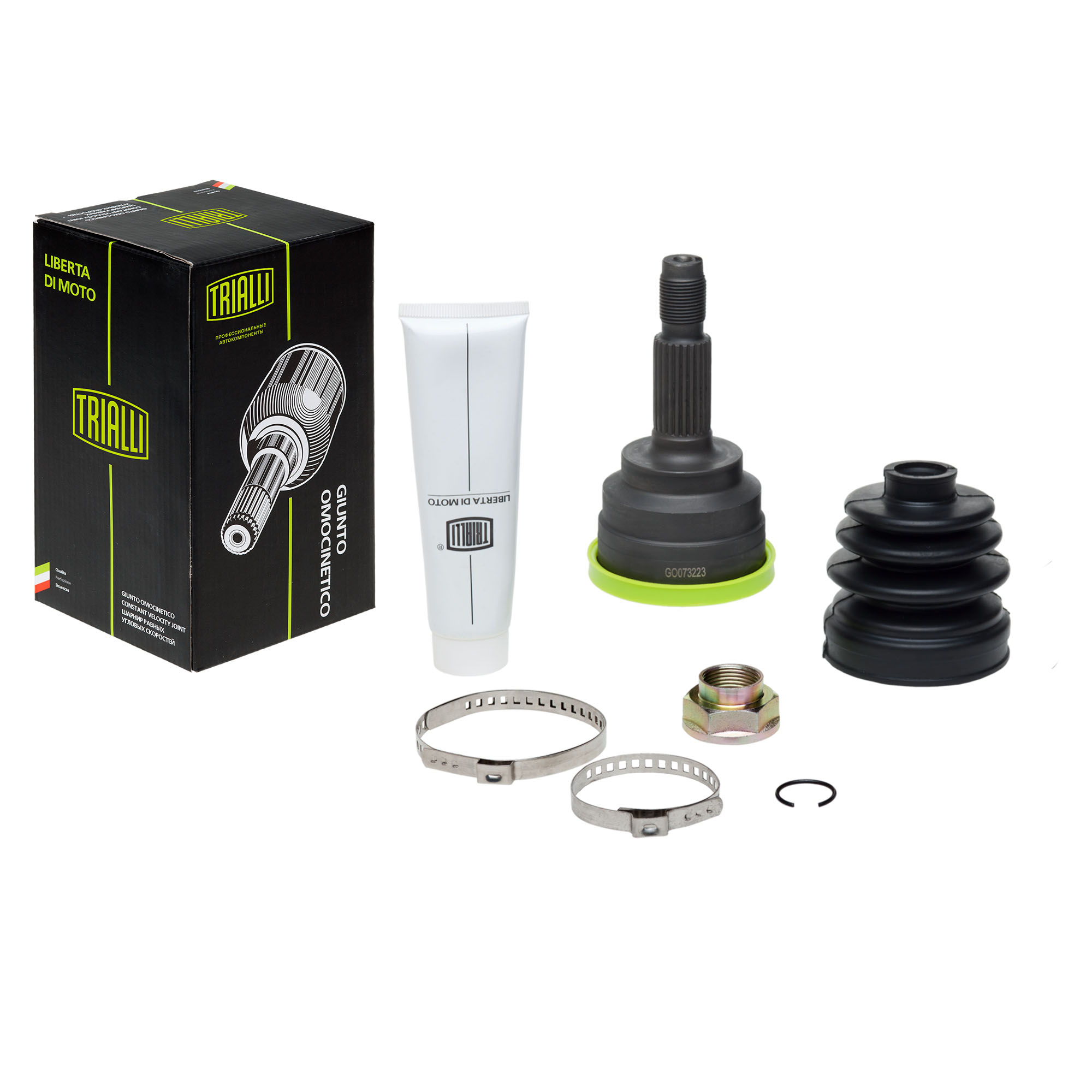 

ШРУС наружный для автомобилей Kia Rio (00-) 1.3i MT/AT TRIALLI GO073223