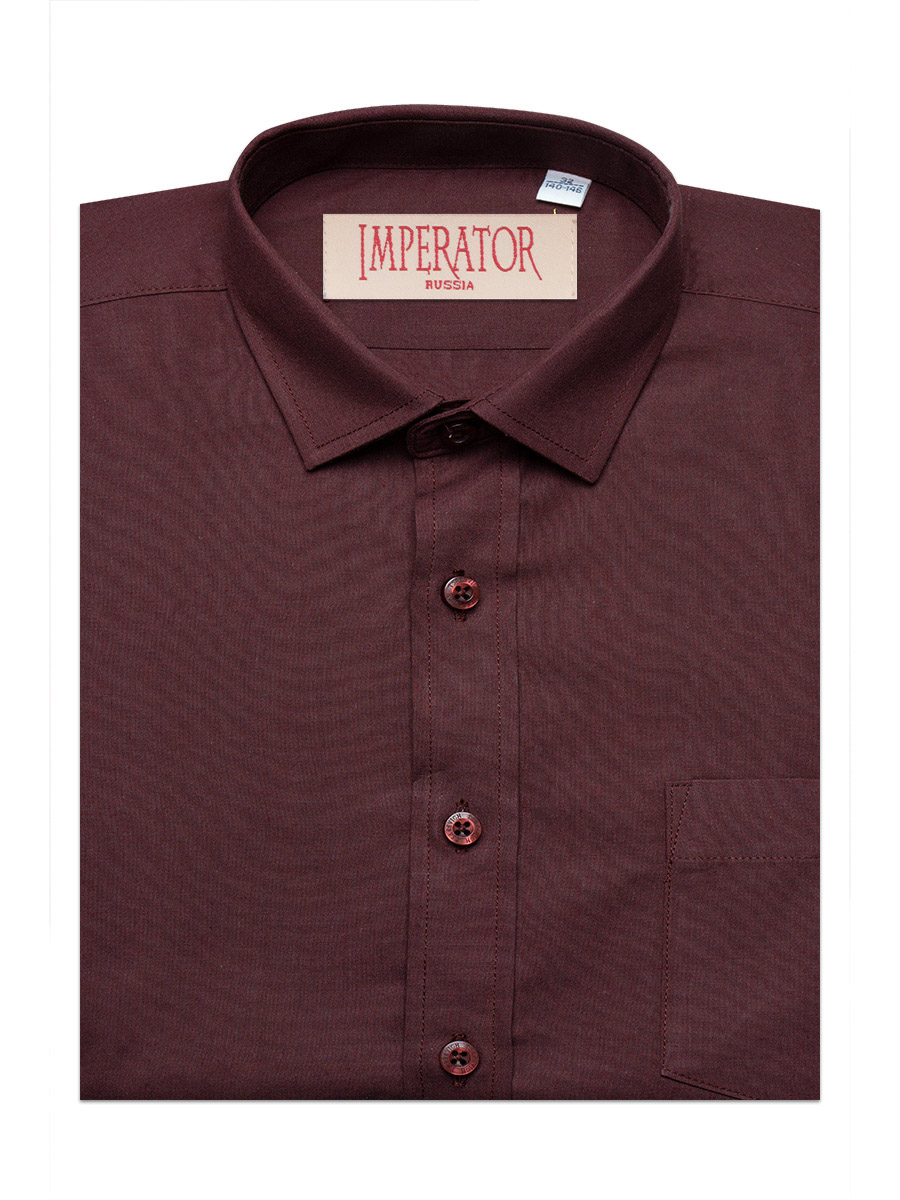 

Рубашка детская Tsarevich Maroon цв.бордовый р.92, Maroon
