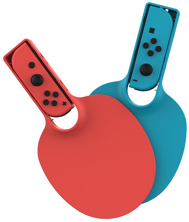 

Рукоятка для геймпада DOBE Table Tennis Racket Joy-Con для Nintendo Switch OLED, Красный;голубой, Table Tennis Racket Joy-Con