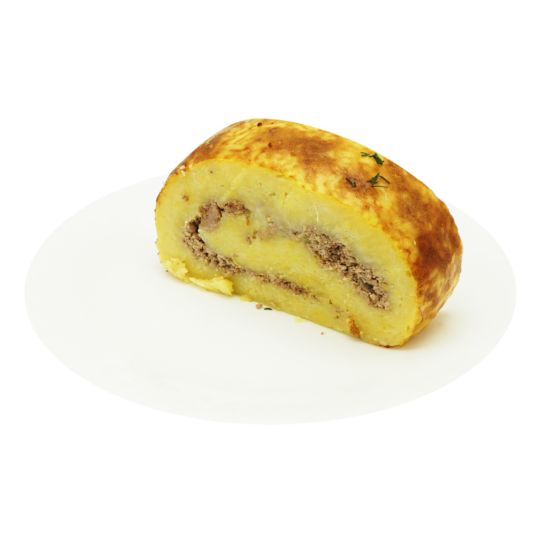 

Рулет Мегамарт картофельный с мясом +-200 г