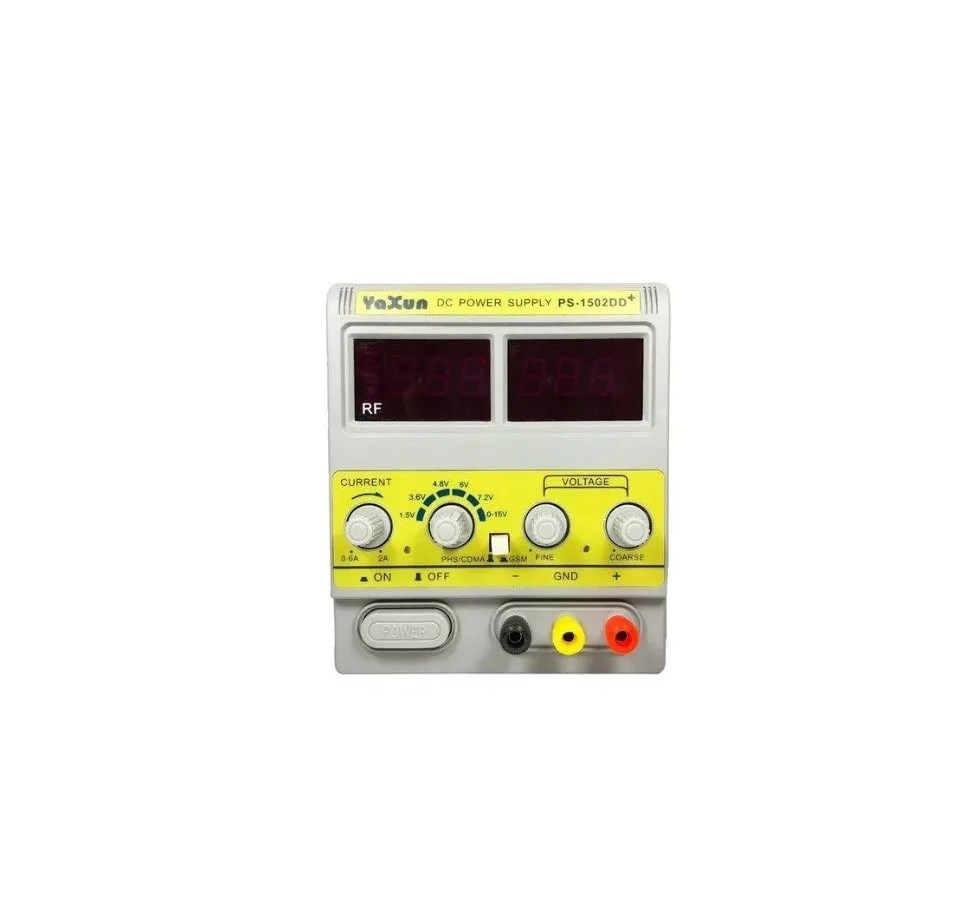 

Лабораторный блок питания Yaxun PS-1502DD+ (15В 2А), Yaxun PS-1502DD+ (15В 2А)