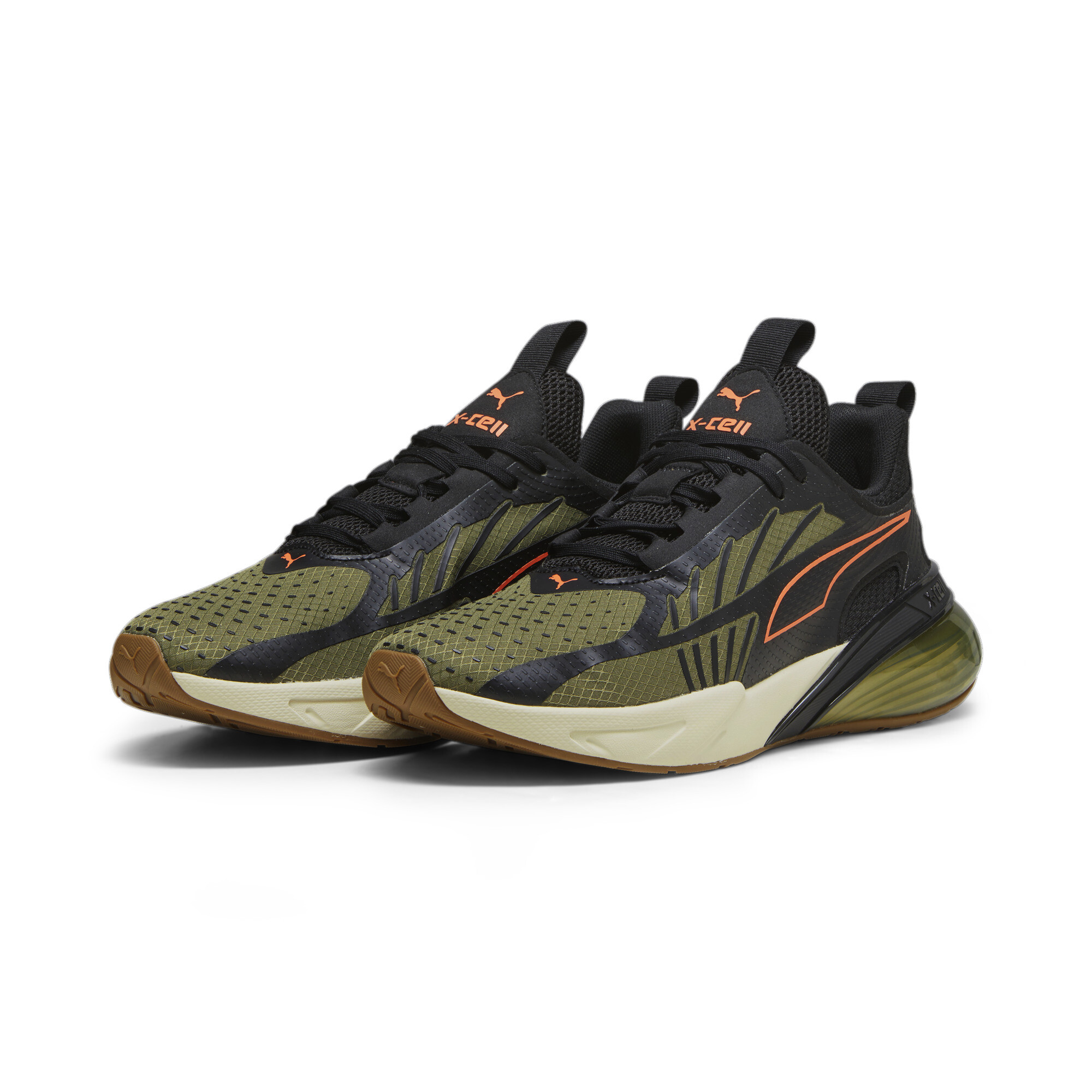 

Кроссовки унисекс PUMA X-Cell Action зеленые 10 UK, Зеленый, X-Cell Action