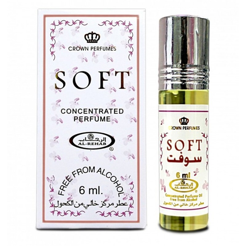 

Масляные арабские духи Ripoma Al-Rehab Concentrated Perfume SOFT, 6 мл, 47891