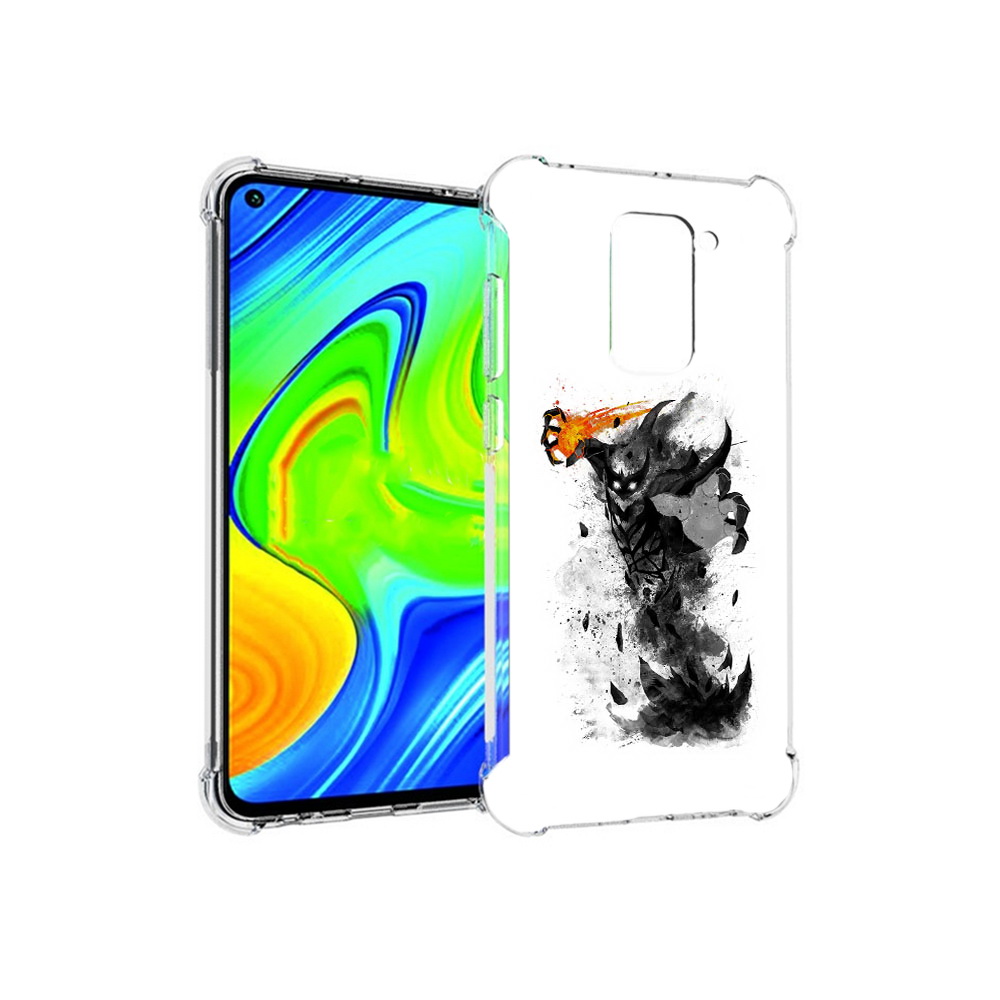 

Чехол MyPads Tocco для Xiaomi Redmi Note 9 nevermore черно белый (PT150805.258.21), Прозрачный, Tocco