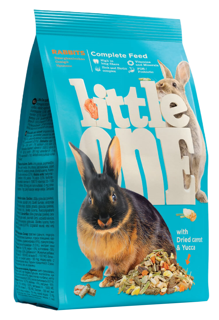 

Сухой корм для кроликов Little One, 400 г, 5 шт